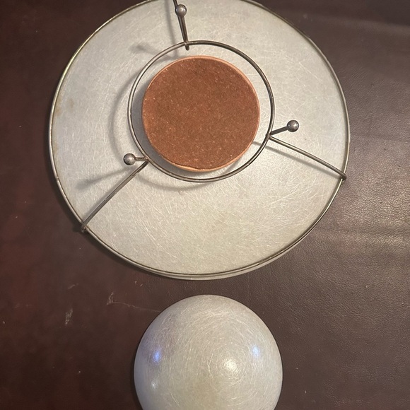 Vintage atomic style chip & dip set - Picture 3 of 12